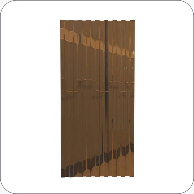 Прозрачный профлист, 3м, толщина 1мм